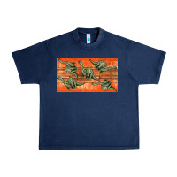 Navy dinosaur brontosaurus sippy cup Urban Heavy Tee - Artiststas