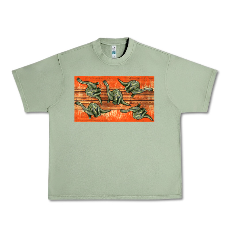 Dinosaur Brontosaurus Sippy Cup Urban Heavy Tee by Artiststas | Teevron