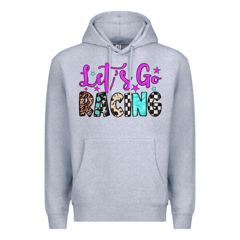 Let's Go Racing Premium Hoodie by JahusDesignShop | Teevron