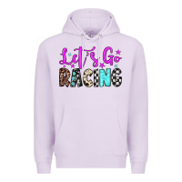Lilac let's go racing Premium Hoodie - JahusDesignShop