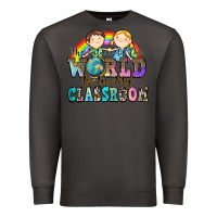 Smoke the future of the world is in my classroom Premium Sweatshirt - Zillion Design Studio