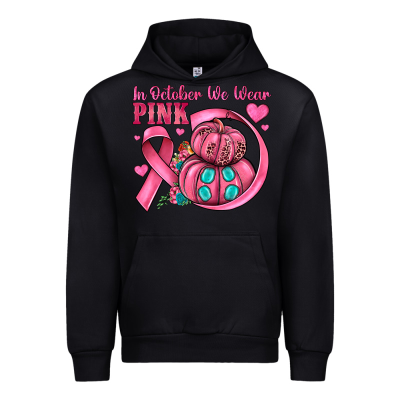 In October We Wear Pink Urban Hoodie by JahusDesignShop | Teevron
