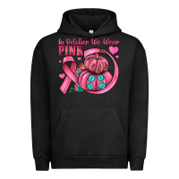 Pigment Black in october we wear pink Urban Hoodie - JahusDesignShop