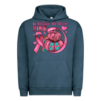 Pigment Midnight Navy in october we wear pink Urban Hoodie - JahusDesignShop