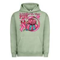 Pigment Oil Green in october we wear pink Urban Hoodie - JahusDesignShop