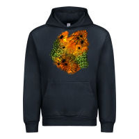 Navy spider leopard  halloween patch Urban Hoodie - BundleAndBundleShop