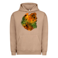 Pigment Burro spider leopard  halloween patch Urban Hoodie - BundleAndBundleShop