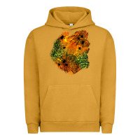 Pigment Peanut Butter spider leopard  halloween patch Urban Hoodie - BundleAndBundleShop