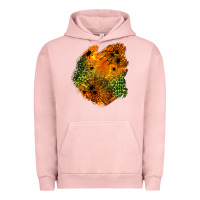Pigment Salmon spider leopard  halloween patch Urban Hoodie - BundleAndBundleShop
