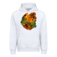 White spider leopard  halloween patch Urban Hoodie - BundleAndBundleShop
