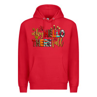 Red why hello there fall Premium Hoodie - AdoDesignShop