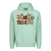 Why Hello There Fall Premium Hoodie | Teevron