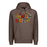 Coffee why hello there fall Premium Hoodie - AdoDesignShop