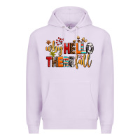 Lilac why hello there fall Premium Hoodie - AdoDesignShop
