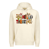 Sandshell why hello there fall Premium Hoodie - AdoDesignShop
