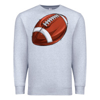 Heather Grey football Premium Sweatshirt - texasbilliewilder