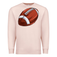 Pale Pink football Premium Sweatshirt - texasbilliewilder