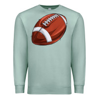Seafoam football Premium Sweatshirt - texasbilliewilder