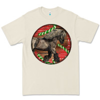Bone Belgian Horse Christmas Premium Tee - LillyAllenDesigns