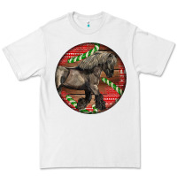 White Belgian Horse Christmas Premium Tee - LillyAllenDesigns