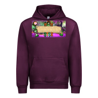Mauve Wine custom name momster license plate template Urban Hoodie - BundleAndBundleShop