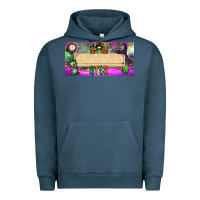 Pigment Midnight Navy custom name momster license plate template Urban Hoodie - BundleAndBundleShop