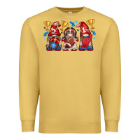 Antique Gold football gnome with element Premium Sweatshirt - texasbilliewilder