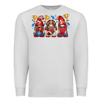 Dove Grey football gnome with element Premium Sweatshirt - texasbilliewilder