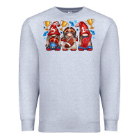 Heather Grey football gnome with element Premium Sweatshirt - texasbilliewilder