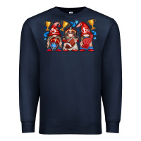 Navy football gnome with element Premium Sweatshirt - texasbilliewilder