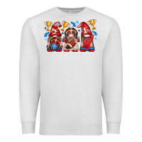 Oatmeal Heather football gnome with element Premium Sweatshirt - texasbilliewilder