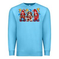 Ocean Blue football gnome with element Premium Sweatshirt - texasbilliewilder
