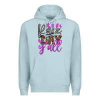 Blue Mist it's race day y'all Premium Hoodie - JahusDesignShop
