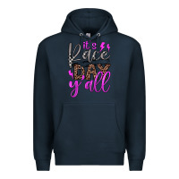 Navy it's race day y'all Premium Hoodie - JahusDesignShop