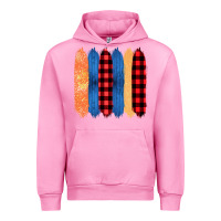 Fuchsia Pink Western Farm Life Pattern Brush Stroke Urban Hoodie - Bettercallsaul