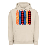 Pigment French Oak Western Farm Life Pattern Brush Stroke Urban Hoodie - Bettercallsaul