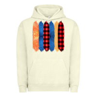 Pigment Pistachio Western Farm Life Pattern Brush Stroke Urban Hoodie - Bettercallsaul