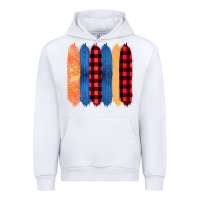White Western Farm Life Pattern Brush Stroke Urban Hoodie - Bettercallsaul