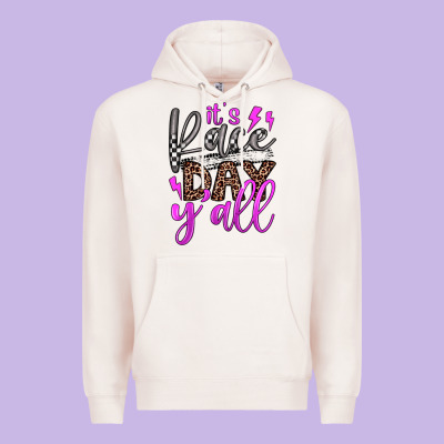 It's Race Day Y'all Premium Hoodie Designed By Jahusdesignshop