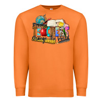 Carrot teachers change the world Premium Sweatshirt - Zillion Design Studio