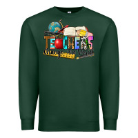 Sports Green teachers change the world Premium Sweatshirt - Zillion Design Studio