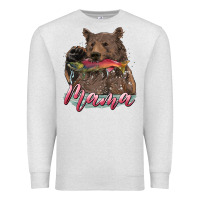Oatmeal Heather Mother's Day Mama Bear Hunting Fish Premium Sweatshirt - RanaPortraitStore