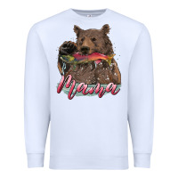 White Mother's Day Mama Bear Hunting Fish Premium Sweatshirt - RanaPortraitStore
