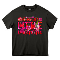 Asphalt Mommy's Little Valentine Heavy Core Tee - CowhideDigitalArt