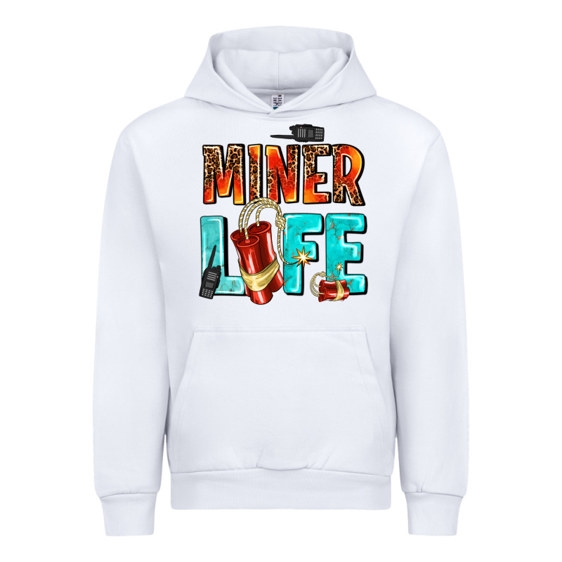 Miner Life Urban Hoodie by AdoDesignShop | Teevron