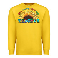 Lemon teacher sunflower listen encourage motivate inspir Premium Sweatshirt - Zillion Design Studio
