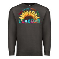 Smoke teacher sunflower listen encourage motivate inspir Premium Sweatshirt - Zillion Design Studio