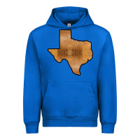 Cobalt Texas Map Western Horsehide Pattern Urban Hoodie - Bettercallsaul