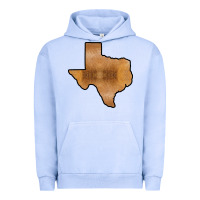 Pigment Grape Ice Texas Map Western Horsehide Pattern Urban Hoodie - Bettercallsaul