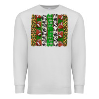 Dove Grey football brush strokes Premium Sweatshirt - texasbilliewilder